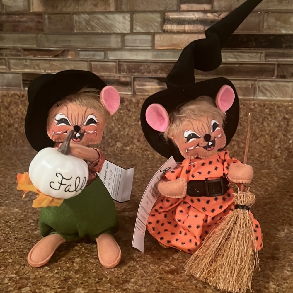 ANNALEE Fall mouse Doll bundle